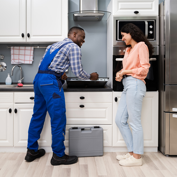 can you provide an estimate for cooktop repair before beginning any work in Grayson County VA